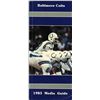 Image 1 : Colts 1983 Media Guide -- Contains Stats & Bios -- 166pp. -- 4'' x 9'' -- Creasing, Else Near Fine