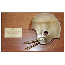 Green Bay Packers Wide Receiver Carroll Dale's 1969 Pro Bowl Golden Helmet Award -- As a ''West'' Te