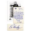 Image 1 : Pro Football Hall of Fame Inductee Ed Healey Autograph Letter Signed -- ''...I thank God for everyth