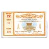 Image 1 : Ticket to Track & Field at the 1932 X Olympics in Los Angeles -- Measures 4.5'' x 2.5'' -- Near Fine