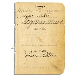 Stymie Beard Autograph From ''Our Gang'' -- Signed ''Stymie Beard'' in Pencil -- 2.25'' x 3.25'' --