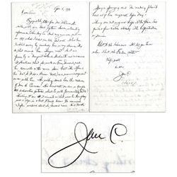 James Cagney 1970 Autograph Letter Signed