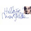 Image 1 : Comedian Marty Feldman Autograph -- ''Hello Joe! / Marty Feldman'' on 5'' x 3'' Card With His Photo