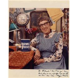 Lorne Greene of ''Bonanza'' 7.25'' x 9'' Signed Photo -- Glossy Photo in Very Good Condition