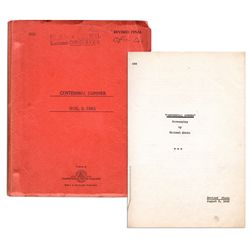 Original 1940 Advertisement for Al Jolson's Last Ever Stage Show, ''Hold On To Your Hats'' -- Measur