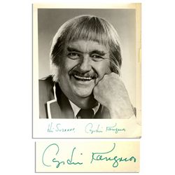 Captain Kangaroo Signed Photo & 33 Business Cards