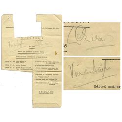 Laurel & Hardy Lobby Card -- From ''Nothing But Trouble'' -- 14'' x 11'' -- Good