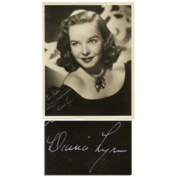The Signatures of Vivien Leigh, Laurence Olivier & William Morris