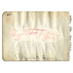 Gloria Swanson Signed Card