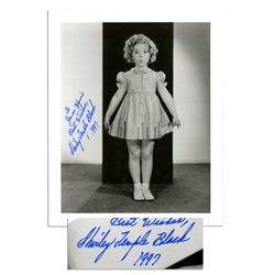 Elizabeth Taylor Signature in Orange Pencil -- 4.5'' x 1.25'' Slip Mounted to Album Page -- Slightly