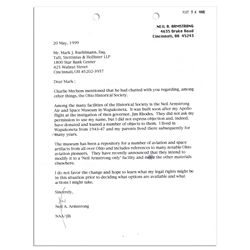 Neil Armstrong Signed 1969 Cover With Apollo 8 Stamp -- With PSA/DNA COA