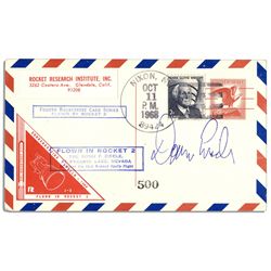 Michael Collins Signed Composite Photo of Apollo Flights -- ''Michael Collins, Apollo 11''