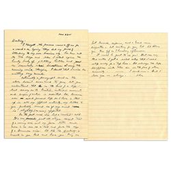 Calvin Coolidge Thank You Card -- Lot Also Includes Diplomatic Invitations