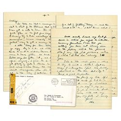 William O. Douglas Signature, Dated 27 April 1940 -- Longest Serving Justice of the U.S. Supreme Cou