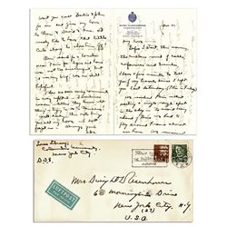 Dwight Eisenhower WWII Autograph Letter Signed -- ''...understand that in the kind of a life I lead