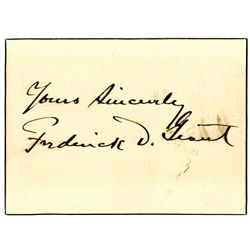 Millard Fillmore's Signature -- Near Fine
