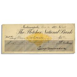 Justice Felix Frankfurter Handwrites a Note on Supreme Court Stationery