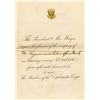Image 1 : Signature of General Frederick Dent Grant -- Son of President U.S. Grant -- 3.5'' x 2.5'' -- Signatu