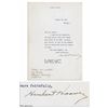 Image 1 : Herbert Hoover Typed Letter Signed -- ''...My interest...is only to help crystallize the issues with