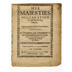 Scarce 1860 Print of The Declaration of Independence Published by Colton/Thayer -- One of Just a Han