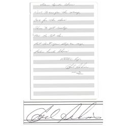 Michael Jackson ''Thriller'' Album Signed -- The Bestselling Record of All Time -- With PSA/DNA COA