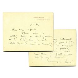 Very Nice 1940 Signature by Piano Impresario Arthur Rubinstein
