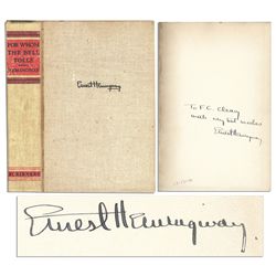 Nice, Clean William Faulkner Signature in His Novel ''Requiem For A Nun''