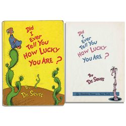 Dr. Seuss' ''Bartholomew and the Oobleck'' First Edition, First Printing With First Printing Dustjac