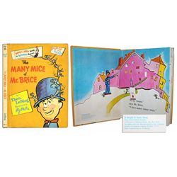 Very Rare Dr. Seuss ''The Many Mice of Mr. Brice'' -- First Edition, First Printing With All Pull-Ou