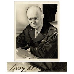 General Mark Clark Signed First Edition of ''Calculated Risk''