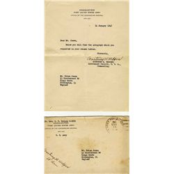 U.N. Non-Proliferation Treaty FDC Signed by Six Enola Gay Crew Members Including Jacob Beser