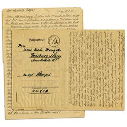 Charles W. Lindberg, Iwo Jima Flag Raiser, Typed Letter Signed -- ''...After we raised the flag, the