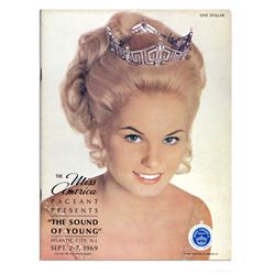 J. Edgar Hoover Signed Portrait Print -- From a 1939 Sketch by Cartoonist Paul Frehm -- Signed ''To