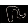 Image 1 : CHAIN:  [1] 10k WG square Byzantine style chain, 5.75mms in diameter; 26 "s; 131.4 grams