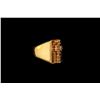 Image 2 : RING:  (1) 10ky cross ring set with 30 baguette diamonds, TWA 0.70 cts, I-K, VS1-SI1; size 8; 27.3 g