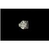 Image 2 : RING:  [1] Platinum diamond ring set with 72 baguette and 4 rd diamonds, TWA 2.4 cts, H-J, VS1-I3; s
