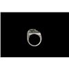 Image 3 : RING:  [1] Platinum diamond ring set with 72 baguette and 4 rd diamonds, TWA 2.4 cts, H-J, VS1-I3; s