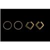 Image 3 : RING: (1) 18ky Hearts on Fire Eternity band with (22) approx. 0.01 ct. rbc diamonds. Color G-I, Clar