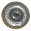Image 2 : VINTAGE OFFICER MILITARY BUTTON RARE STAMPED *WATERBURY BUTTON CO CONN.*!! BUTTON CAME OUT OF SAFE!!