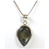 Image 1 : 14.21g Semi-Precious Stone Pendant