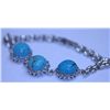 Image 1 : TURQOUISE AND CZ BRACELET
