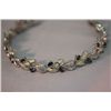Image 1 : 75.00 CTW ANTIQUE LOOKING CZ AND OPAL  BRACELET .925 ST
