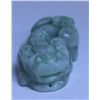 GREEN JADE DRANGON FIGURE
