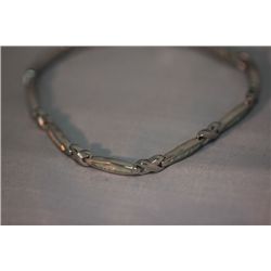 75.00 CTW ANTIQUE LOOKING  OPAL  BRACELET .925 STERLING