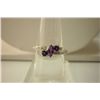 15.15 ctw Amethyst Ring .925 Sterling Silver