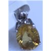 Image 1 : 5.75 CTW CITRINE PENDANT .925 STERLING SILVER
