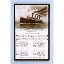 Five shipping postcards, comprising a Rotary-published RP of "The Ill-fated White Star Liner Titanic