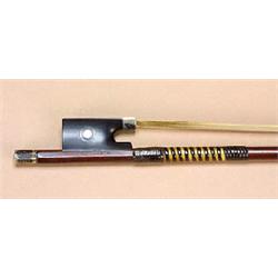 A silver mounted violin bow, stamped W.E. Hill and Sons(see illustration)...