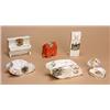 Image 1 : A crested china assortment, comprising a Savoy tank (Southend-on-Sea), a Corona tank (Dewsbury), a S