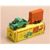 Image 1 : Dublo Dinky 073 Land Rover and Horse Trailer, with green vehicle fitted with black wheels and orange